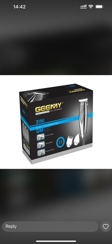 خط زن ریش تراش و ابرو زن دارای و تیغه کامل استیل ضد زنگ و دارای شانه های بلند برای مو و اصلاح ریش و مو